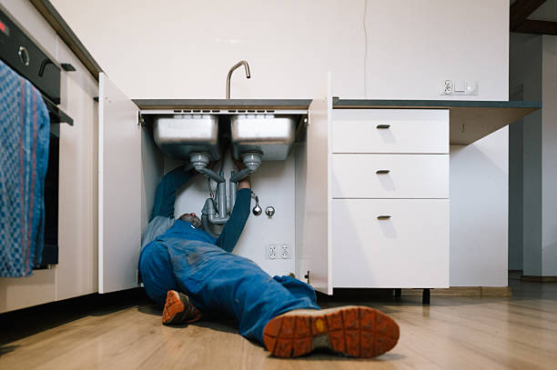 Professional Plumbing technician working in Mazeppa, MN